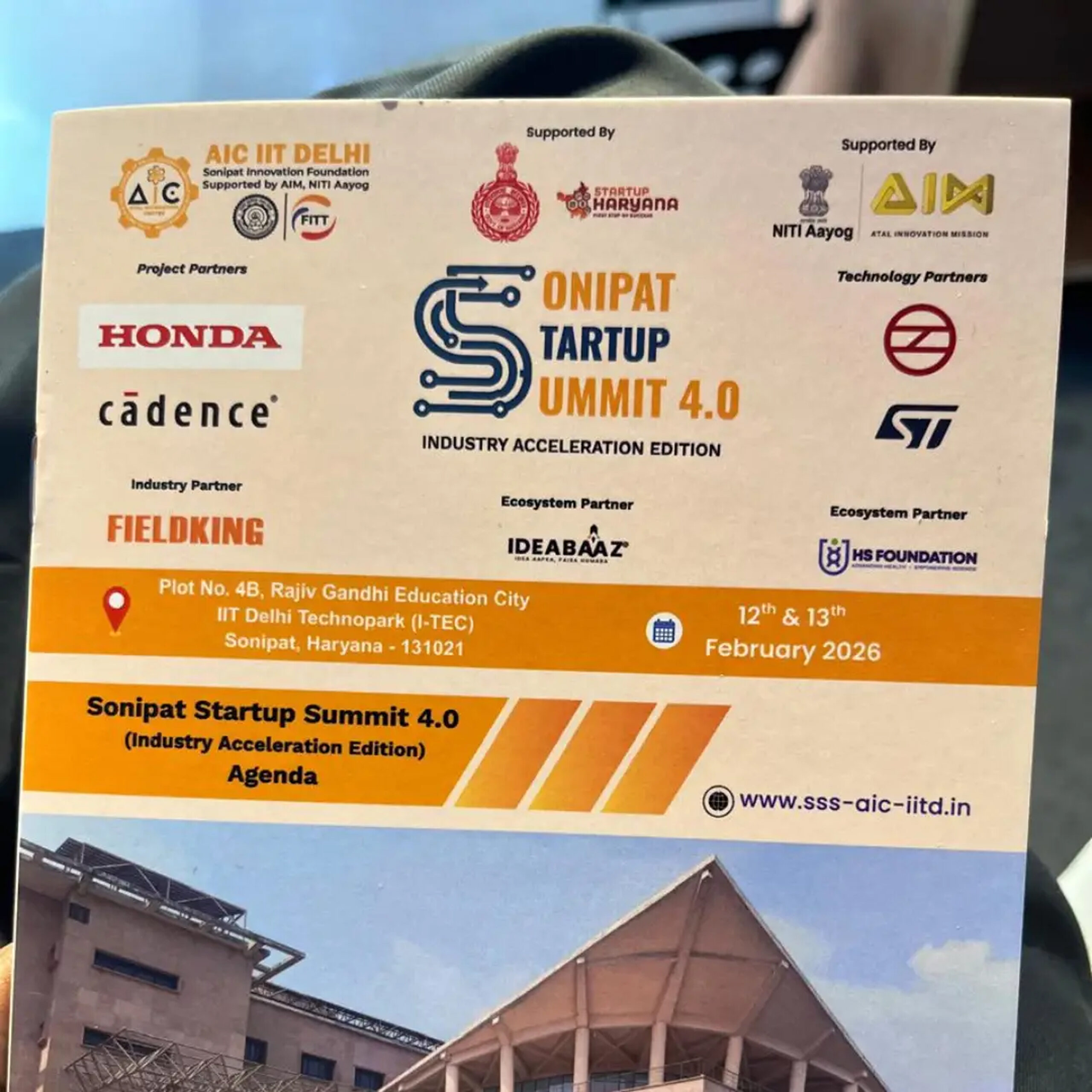 Sonipat Startup Summit 4.0 Industry Acceleration Edition (2026) - 05