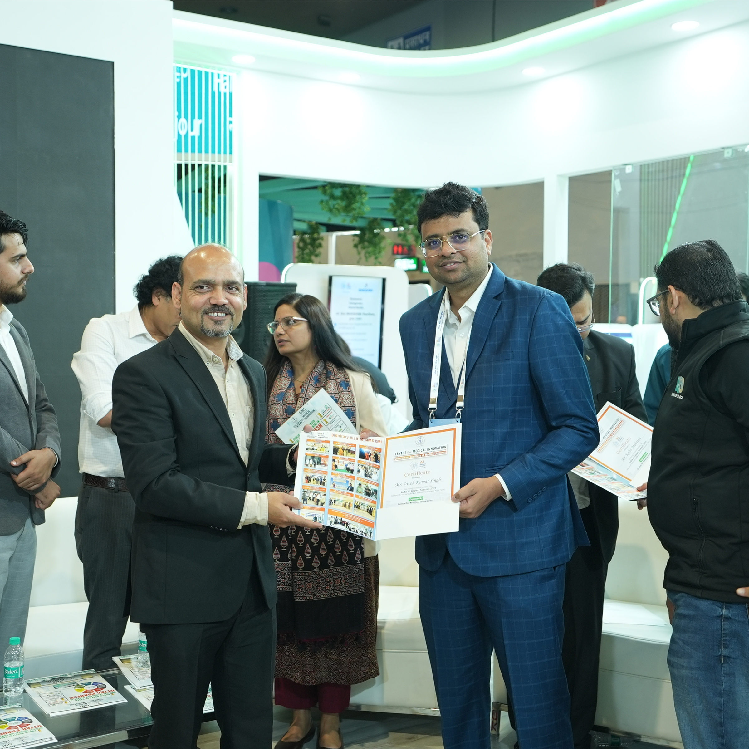 Presence at AI Impact Summit, 2026-02